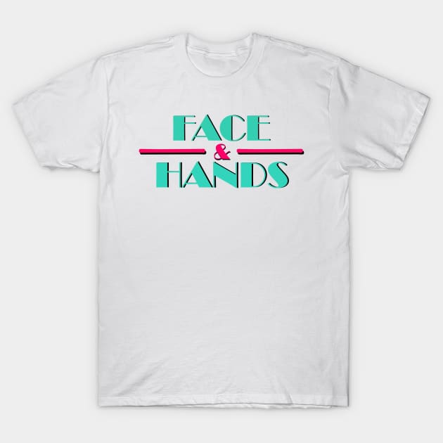 Face and Hands Logo T-Shirt by DannyOrWhatever